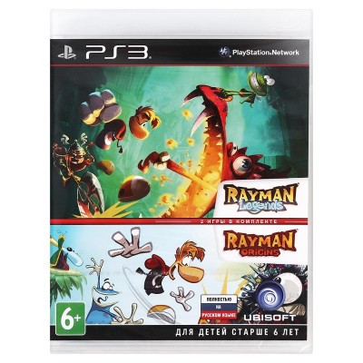 Rayman Legends + Rayman Origins [PS3, русская версия]